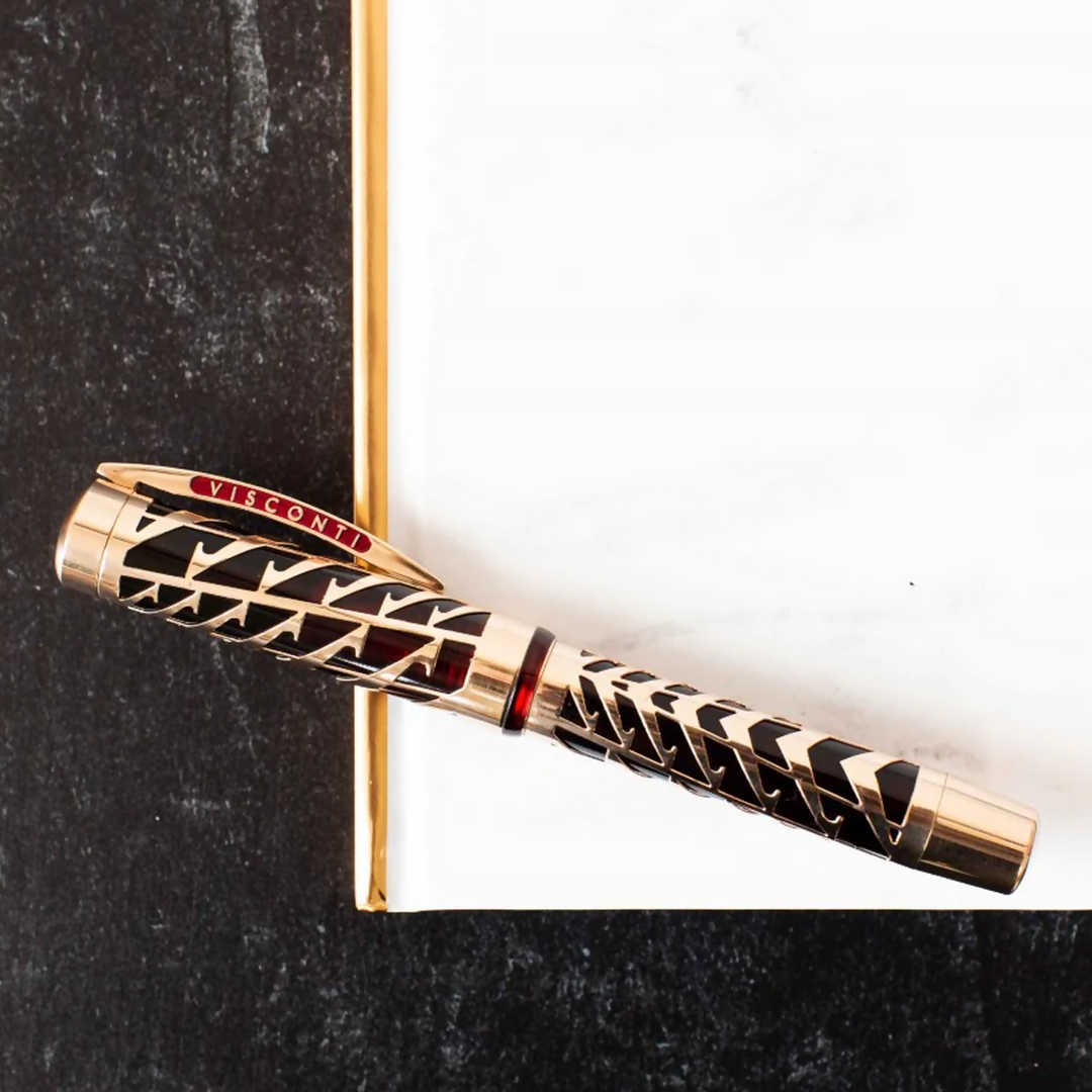 Visconti Watermark Gilded Rose LE Fountain Pen