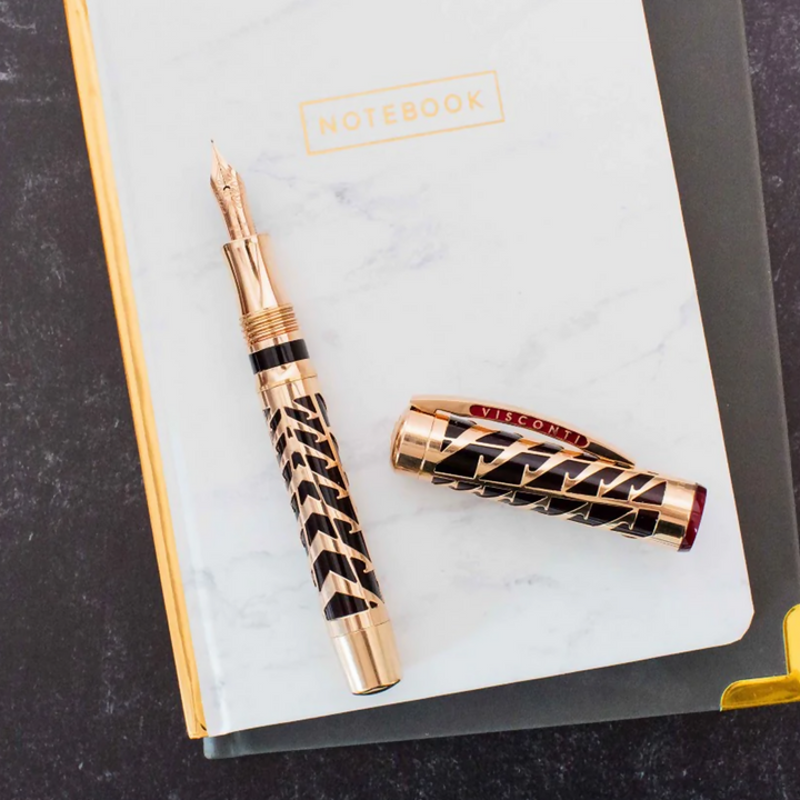 Visconti Watermark Gilded Rose LE Fountain Pen