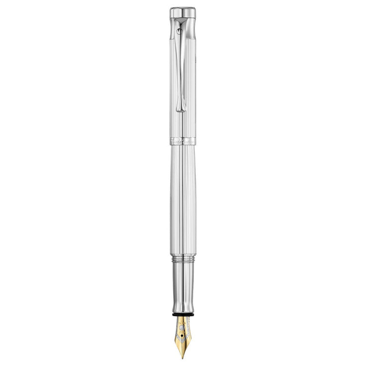 Waldmann Tango Fountain Pen - Pinstripe - 18K Gold