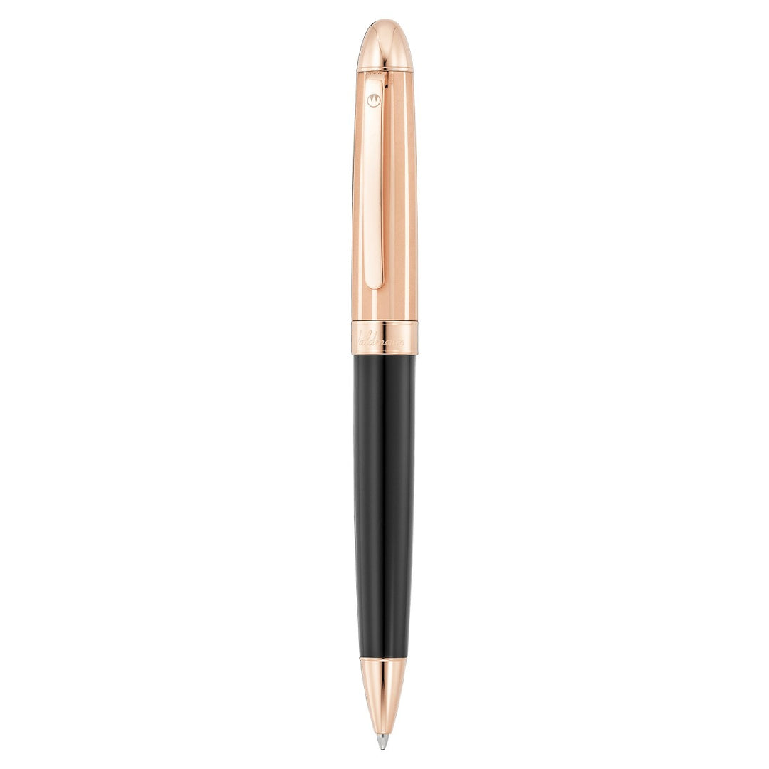 Waldmann Précieux Ballpoint Pen - Rosegold with Frosted Lines
