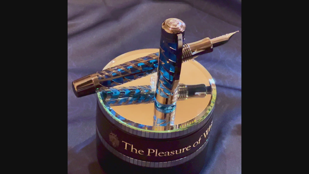 Visconti Watermark Blue Moon - Fountain Pen