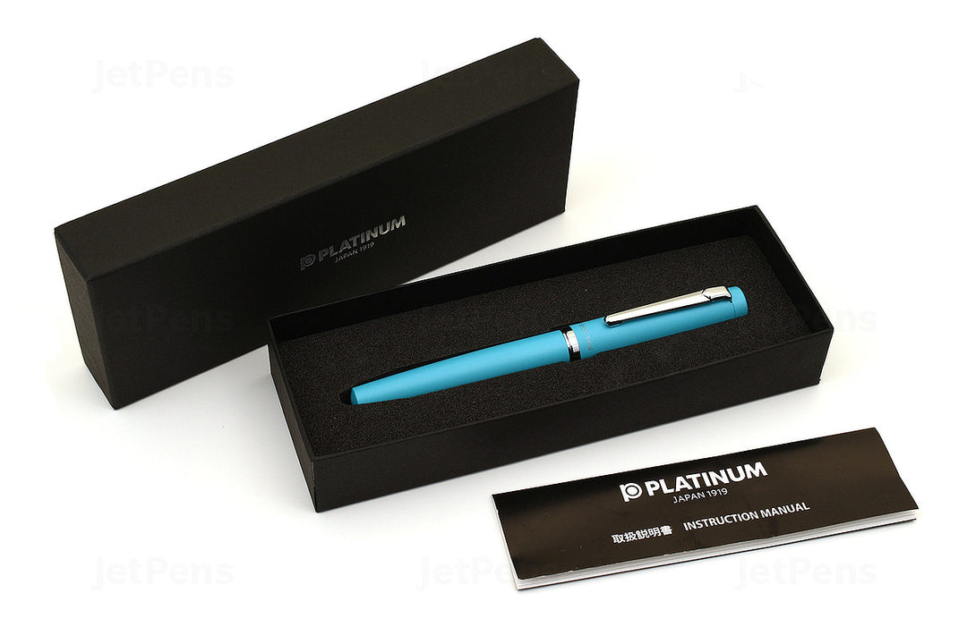 Platinum Procyon Fountain Pen - Turquoise Blue