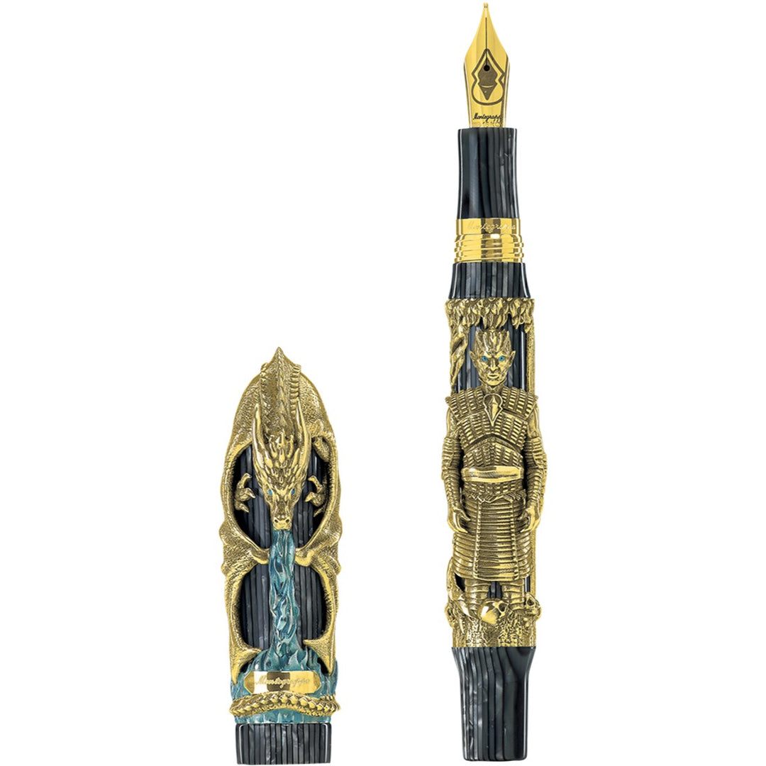 Montegrappa Game of Thrones: Winter Is Here Limited Edition Fountain Pen - Gold