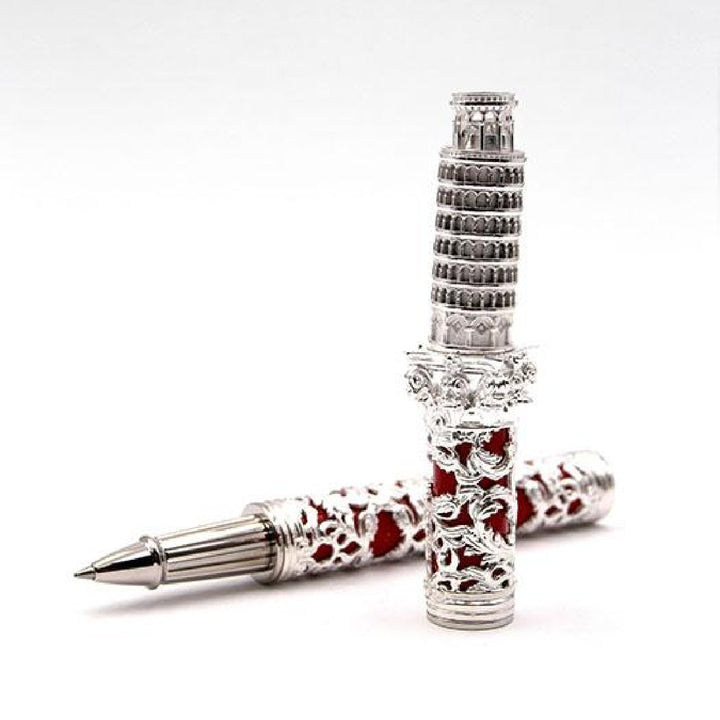 S.T. Dupont Haute Creation Architecture Collection Rollerball Pen - Tower of Pisa