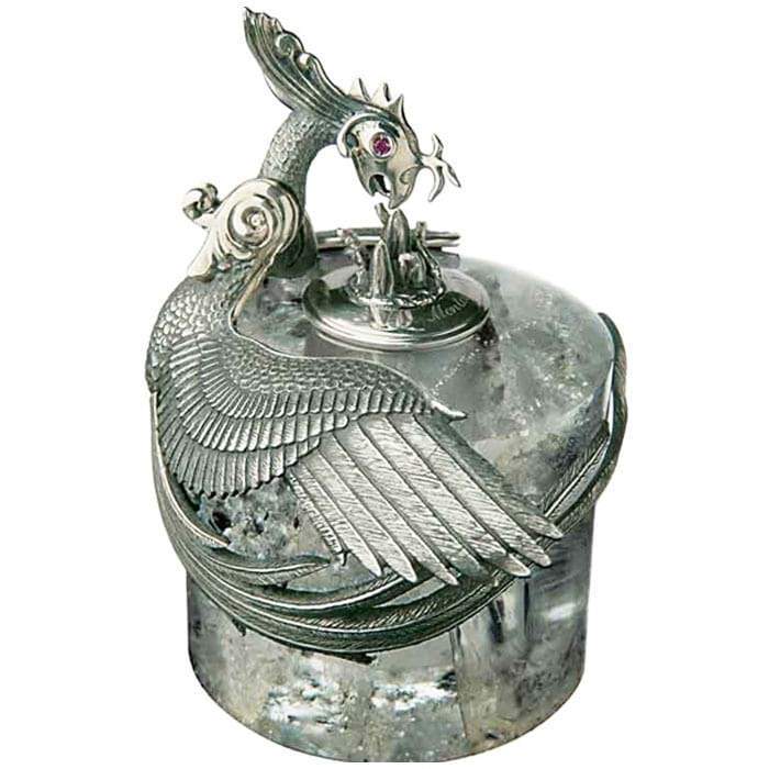 Montegrappa Eternal Bird Inkwell Sterling Silver #44/500