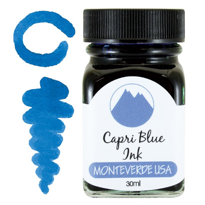 Monteverde Capri Blue Ink - 30ml Bottle