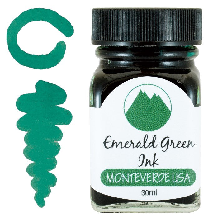 Monteverde Emerald Green Ink - 30ml Bottle