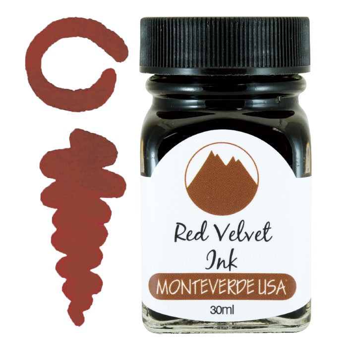 Monteverde Red Velvet Ink - 30ml Bottle