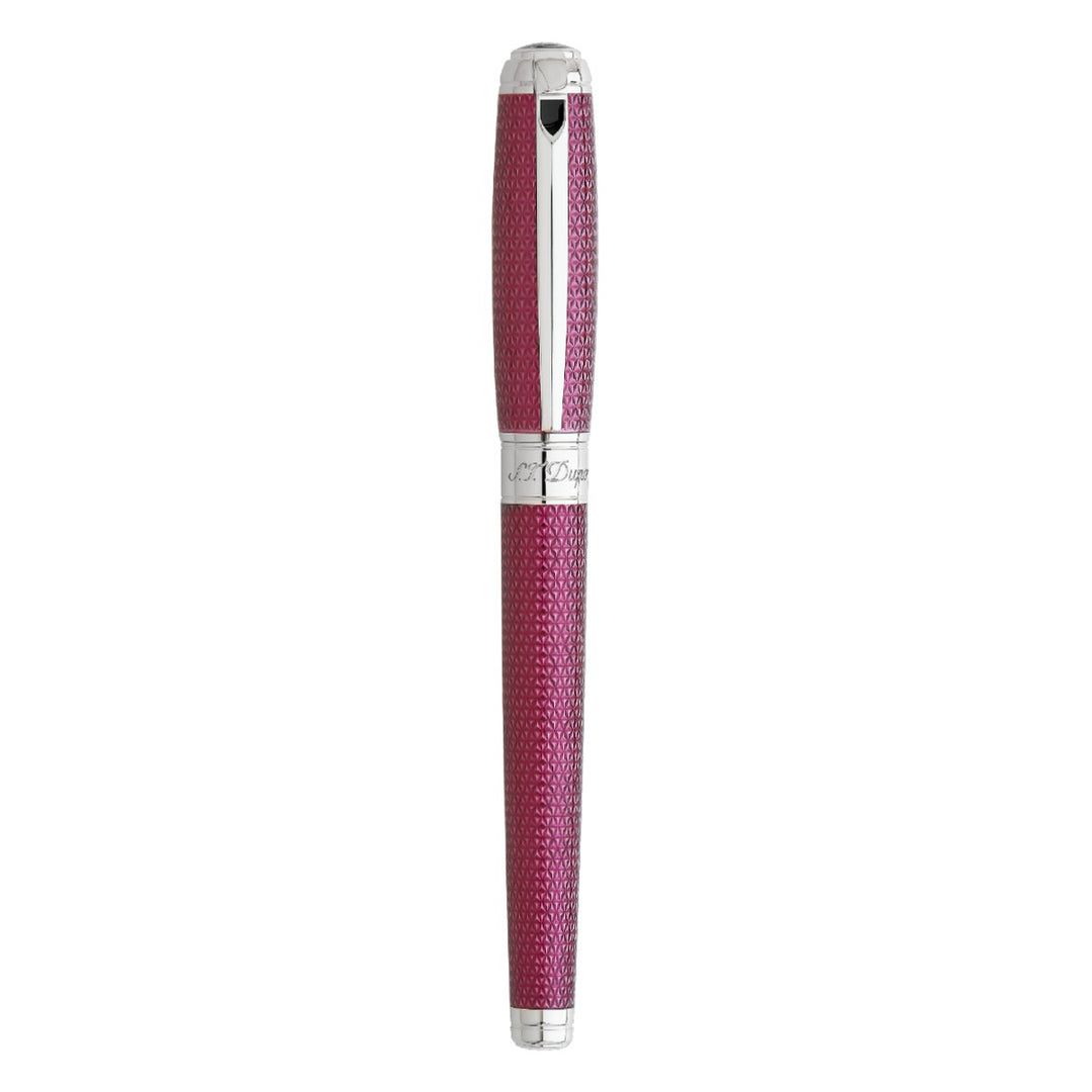 S.T. Dupont Line D Firehead Guilloche Rollerball - Amethyst