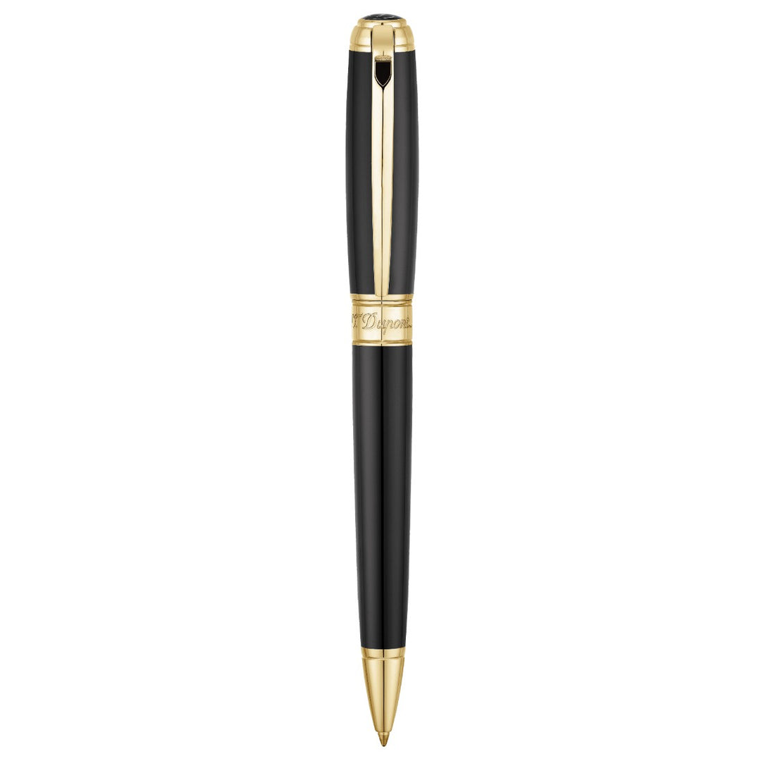 S.T. Dupont Line D Large Ballpoint Pen - Black & Gold