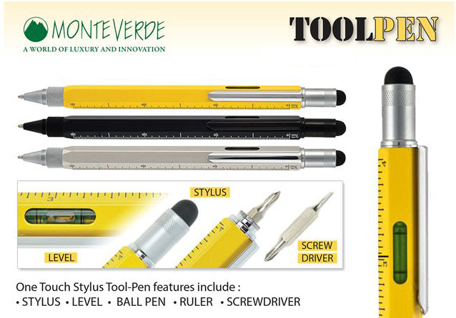 Ballpoint Tool Pen - Silver
