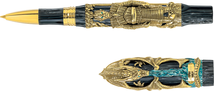 Montegrappa Winter Is Here Limited Edition Rollerball Pen - Gold