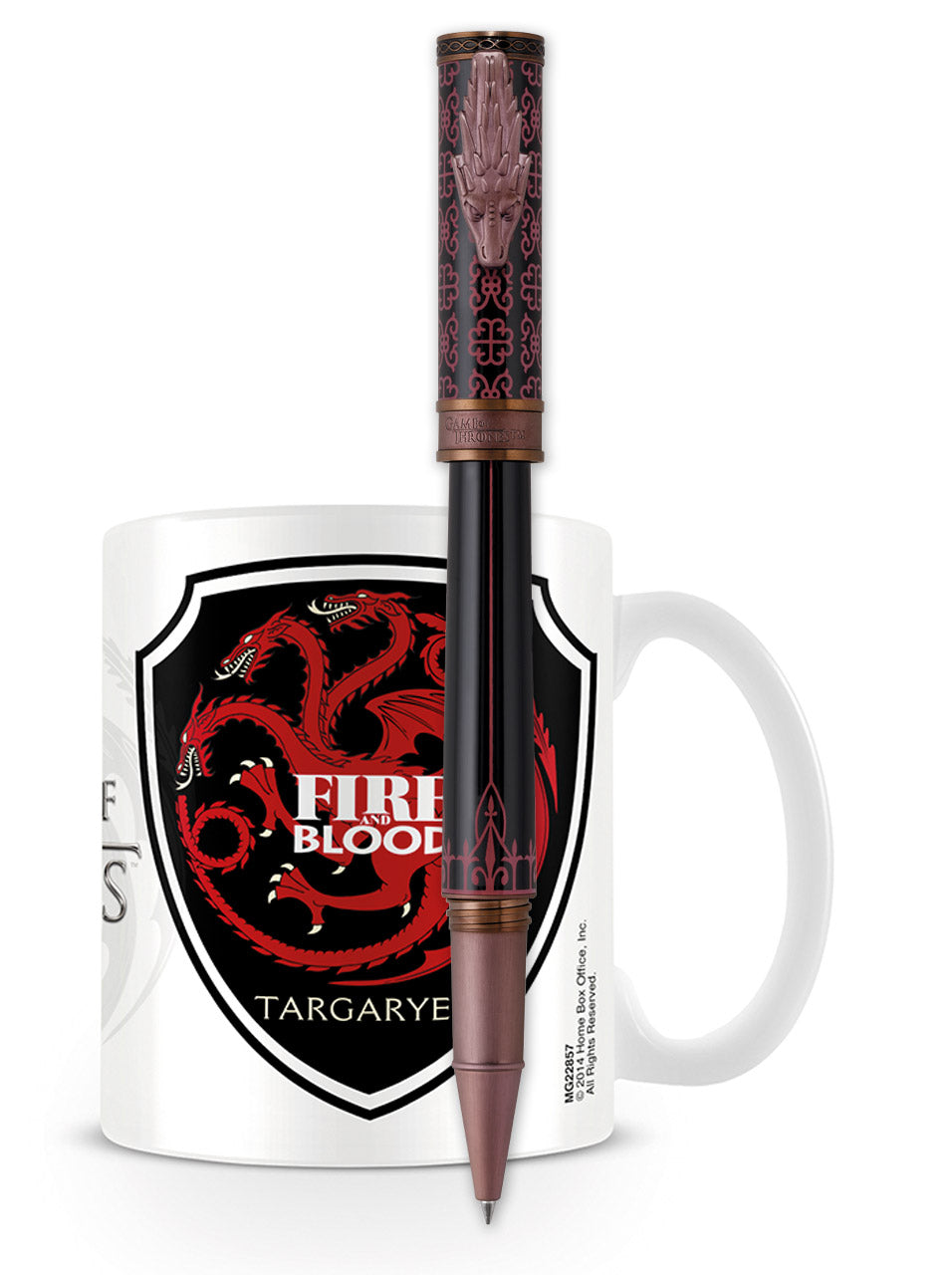 Montegrappa Game of Thrones Rollerball Pen - Targaryen