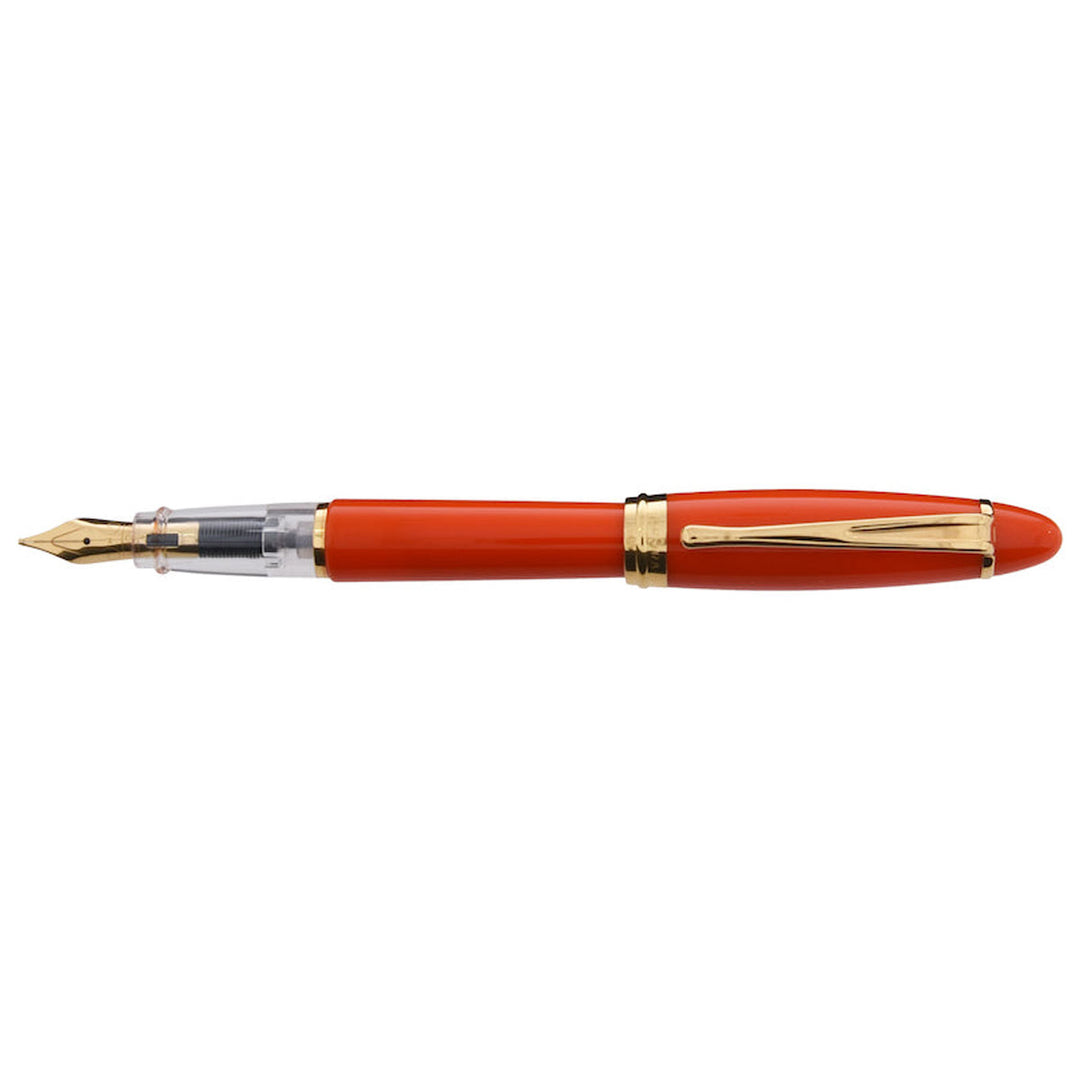 Aurora Ipsilon Demo Colors Fountain Pen - Enthusiastic Orange