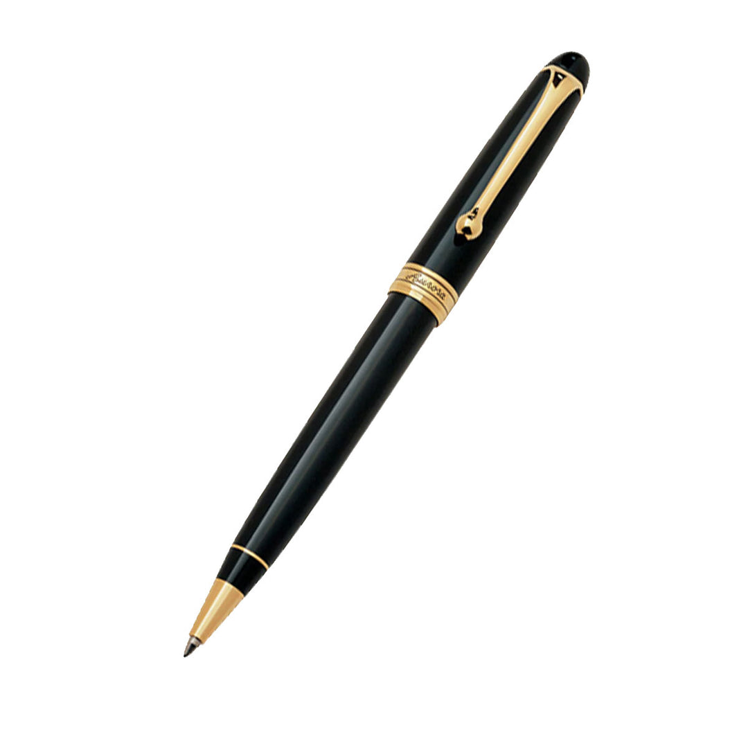 Aurora "88" Gold Plated Collection Black Resin Ballpoint Pen