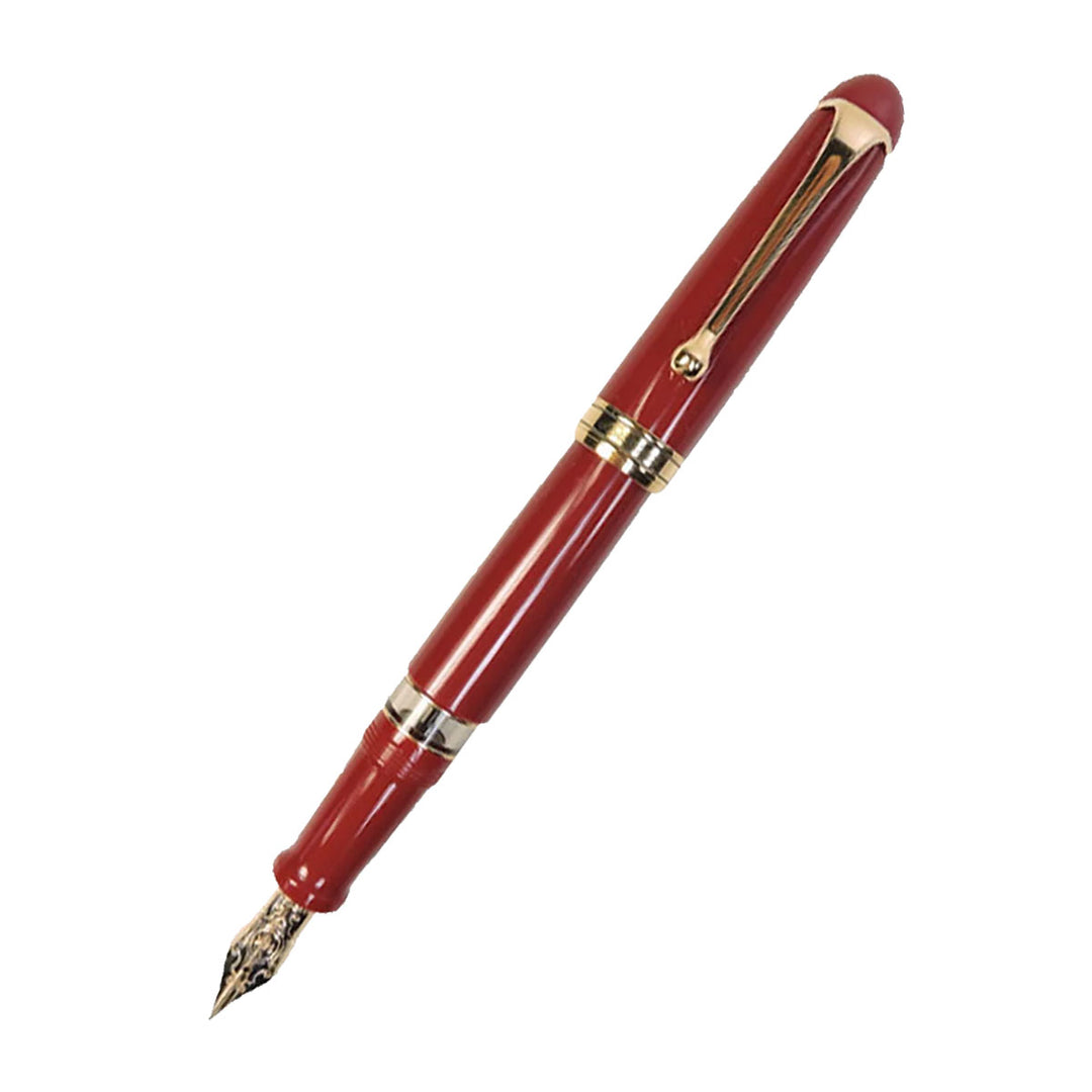Aurora 88 Anniversary Red Fountain Pen With Flex Nib