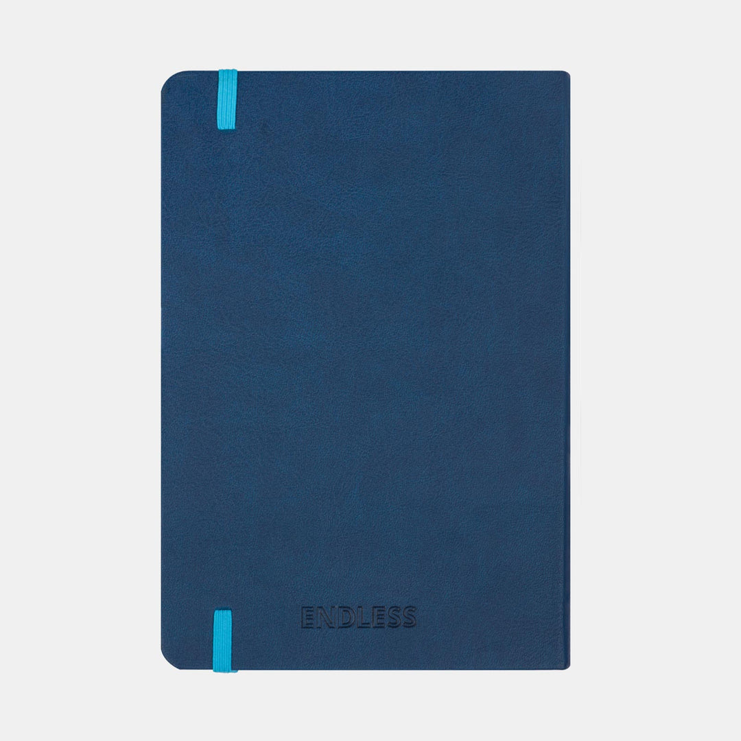 Endless Recorder A5 Notebook  –  Deep Ocean
