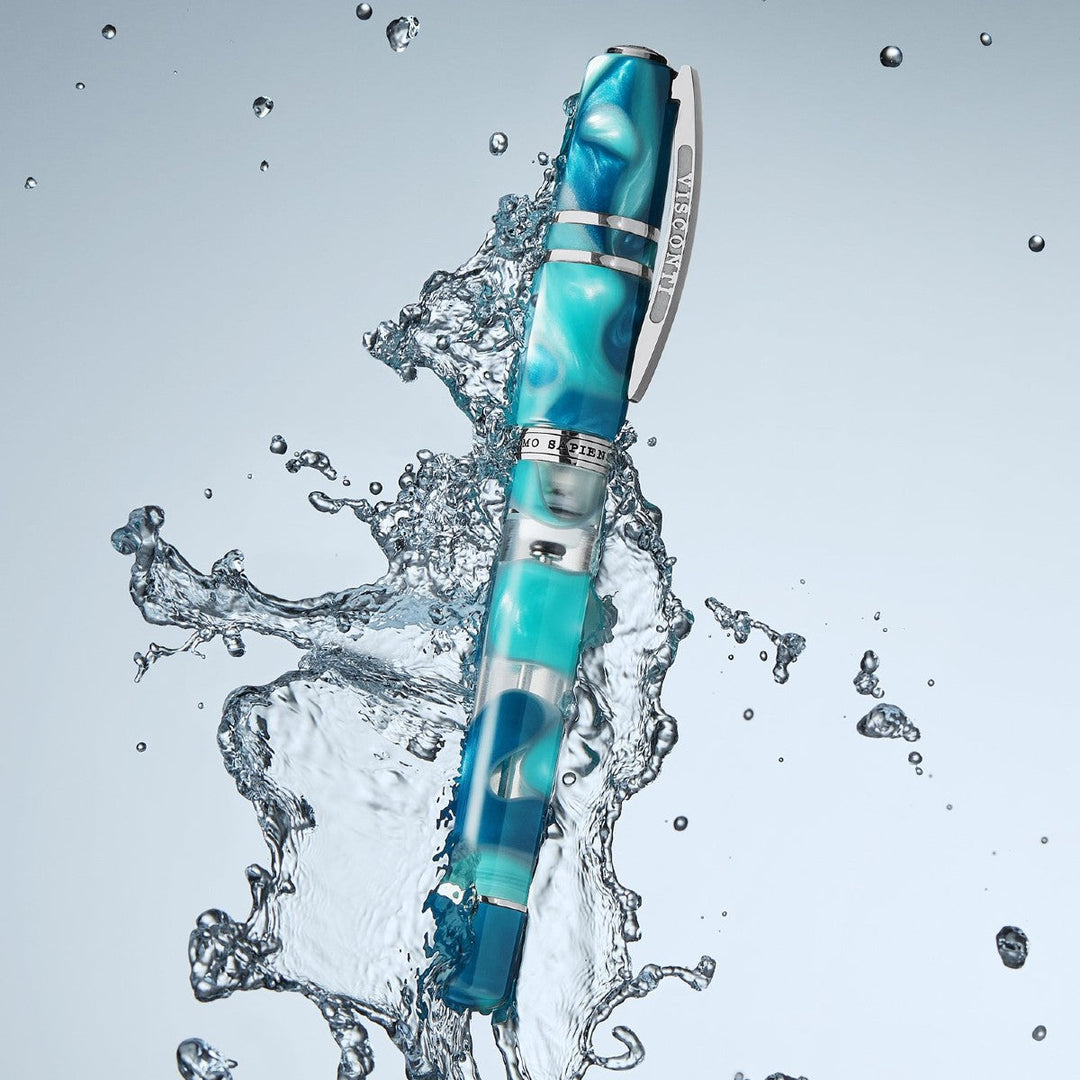 Visconti Homo Sapiens Fountain Pen - Blue Lagoon