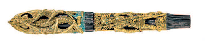 Montegrappa Winter Is Here Limited Edition Rollerball Pen - Gold
