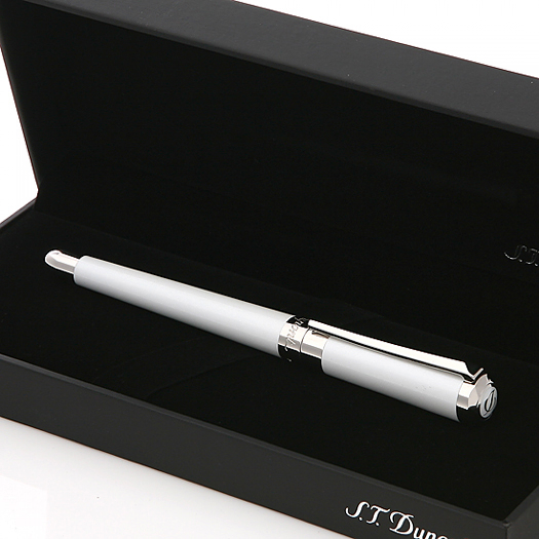 S.T. Dupont Liberté Rollerball Pen - Pearly White