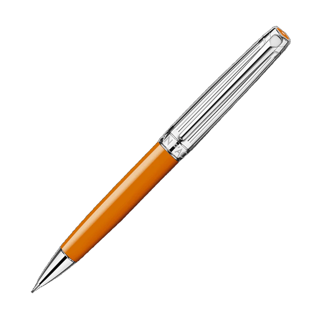 Caran d'Ache Leman Bi-Color Saffron & Silver  Mechanical Pencil (0.7mm)