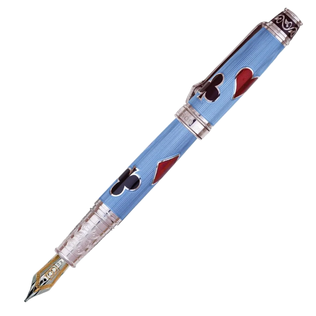 David Oscarson Les Quatre Couleurs Azure Blue Pen