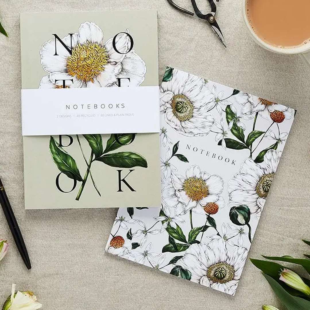 Catherine Lewis Design - Spring Blossom A5 Notebooks