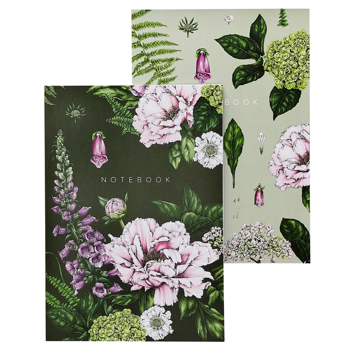 Summer Garden Softcover Notebooks A5