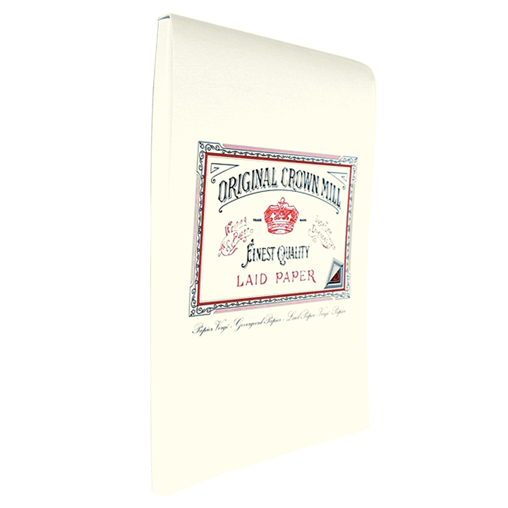Crown Mill - 5.75" x 8.25" A5 Classic Laid 50 Sheet Writing Pad