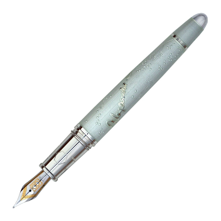 David Oscarson Sir Alexander Fleming White - Fountain Pen