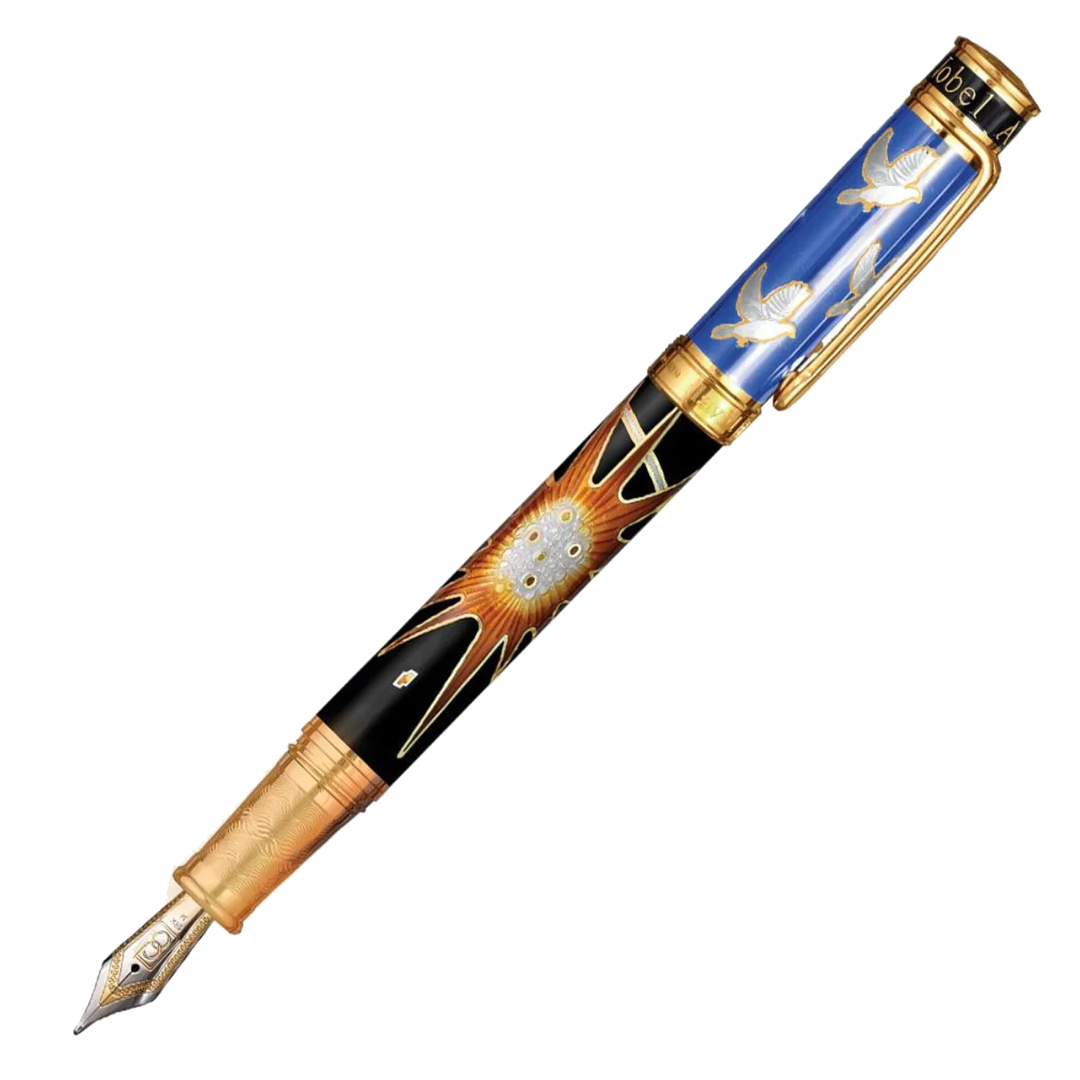 David Oscarson Alfred Bernhard Nobel Blue Pen