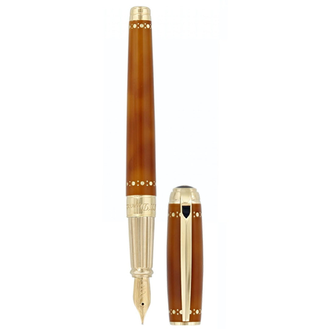 S.T. Dupont D-Initial Fountain Pen - Derby