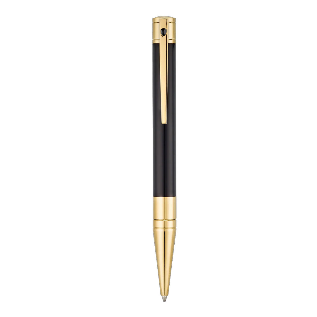 S.T. Dupont D-Initial Ballpoint Pen - Black & Gold