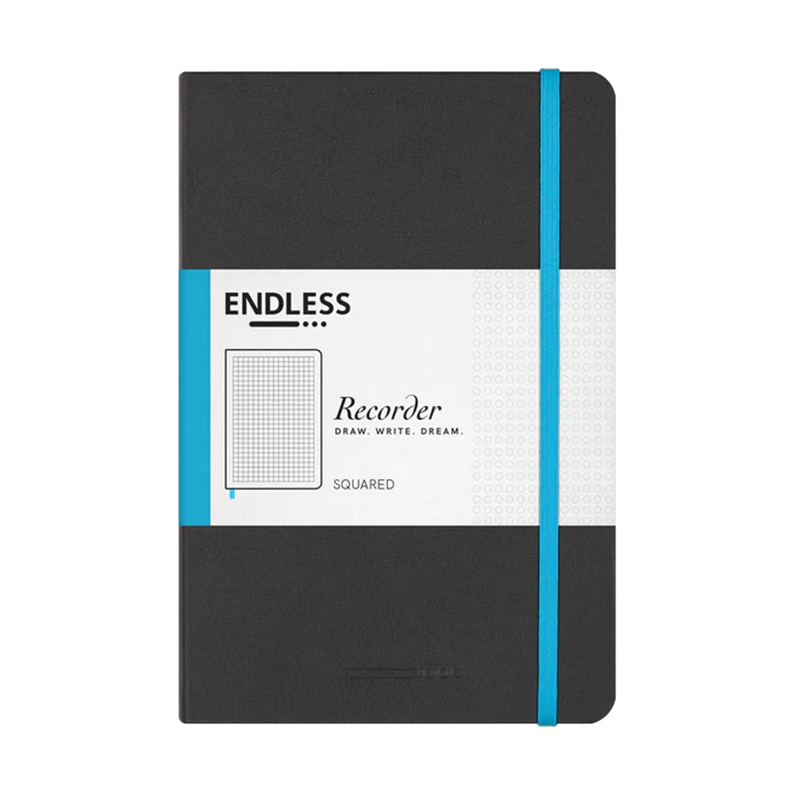 Endless Recorder A5 Notebook – Black – The Pleasure of Writing