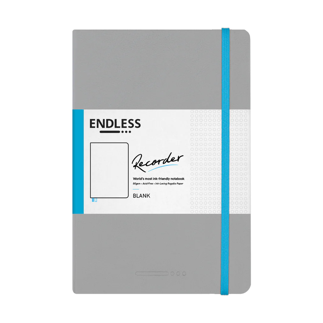 Endless Recorder A5 Notebook  –  Mountain Snow