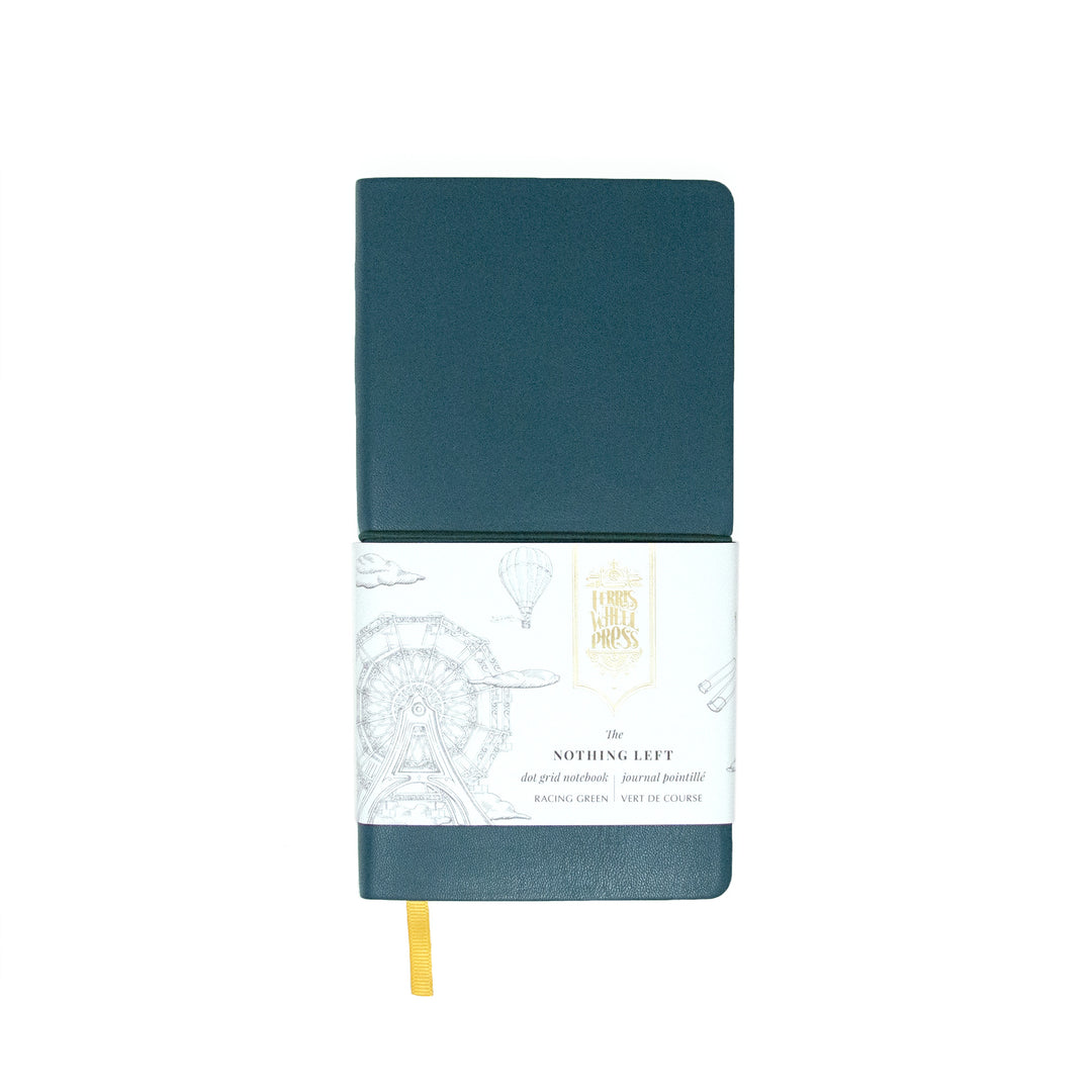 Ferris Wheel Press Nothing Left Notebook - Racing Green