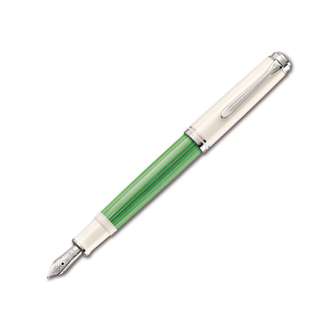 Pelikan Souverän M605 Special Edition Fountain Pen - Green-White