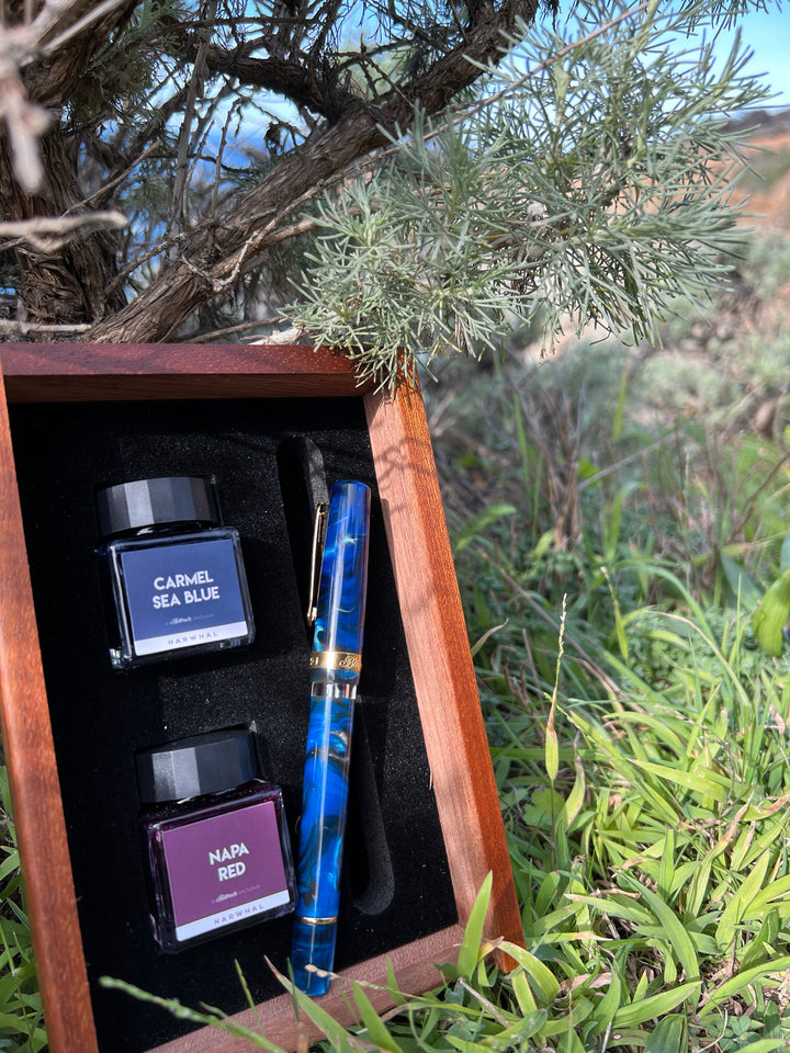 Narwhal Limited Edition The Pleasure of Writing Fountain Pen - Big Surf