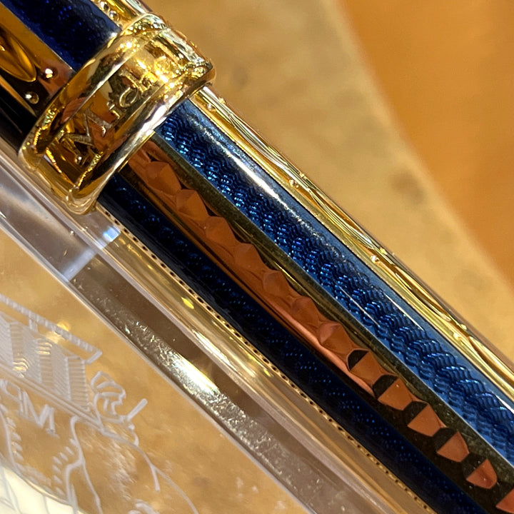 Michel Perchin Blue & Gold - Fountain Pen