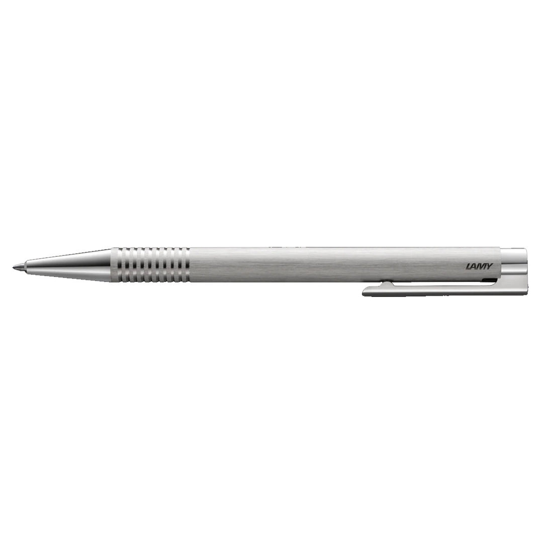 Lamy Logo Ballpoint Pen - Brushed Stainless Steel
