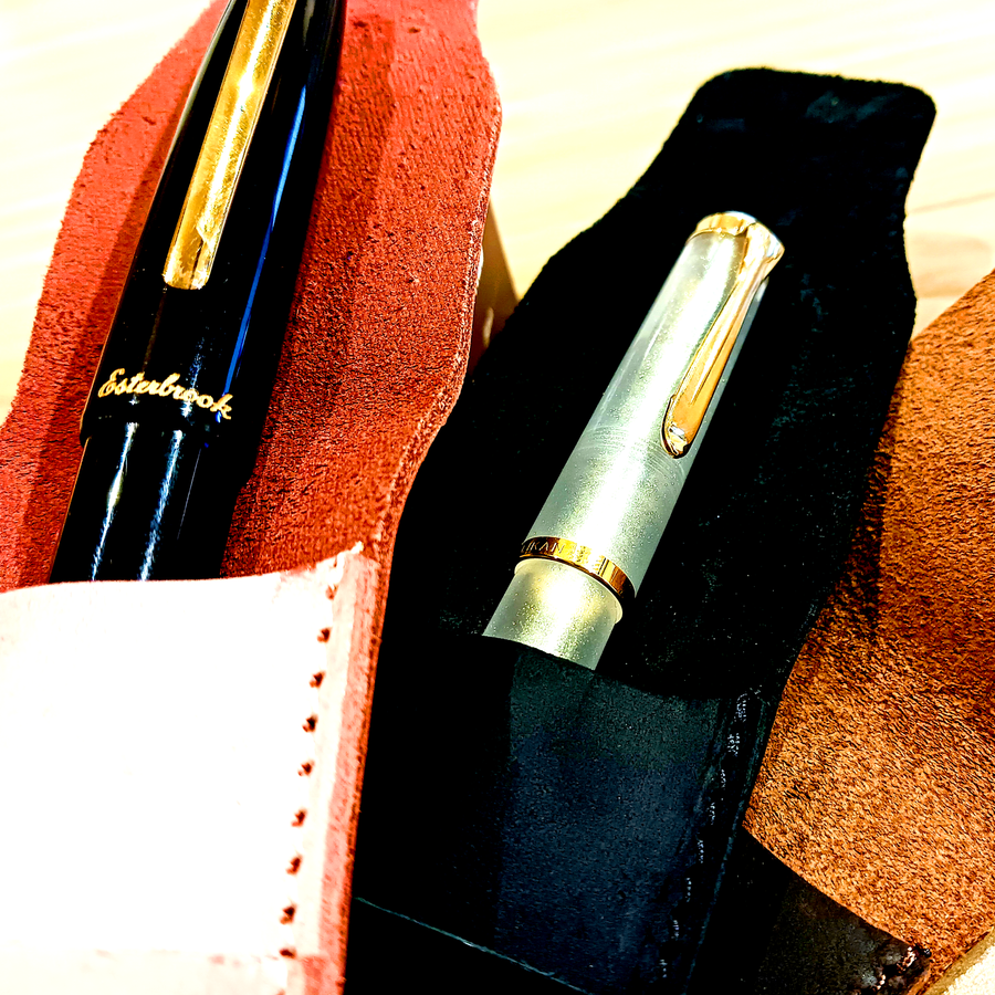 Leather Pen Case, Fountain Pen Case, Gifts For Writers – Indigo Artisans