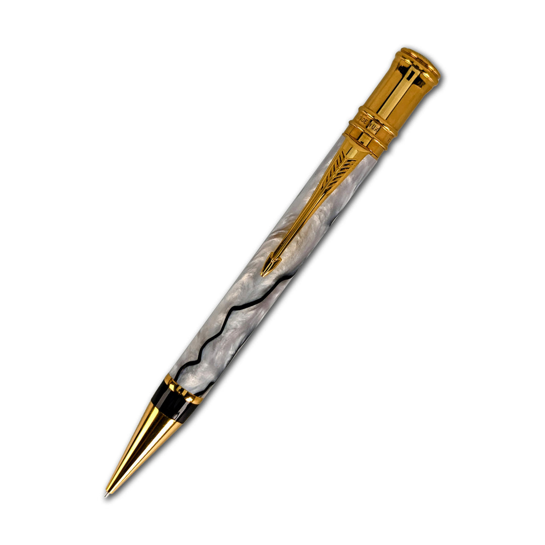 Parker Duofold Centennial Black and Pearl Mechanical Pencil