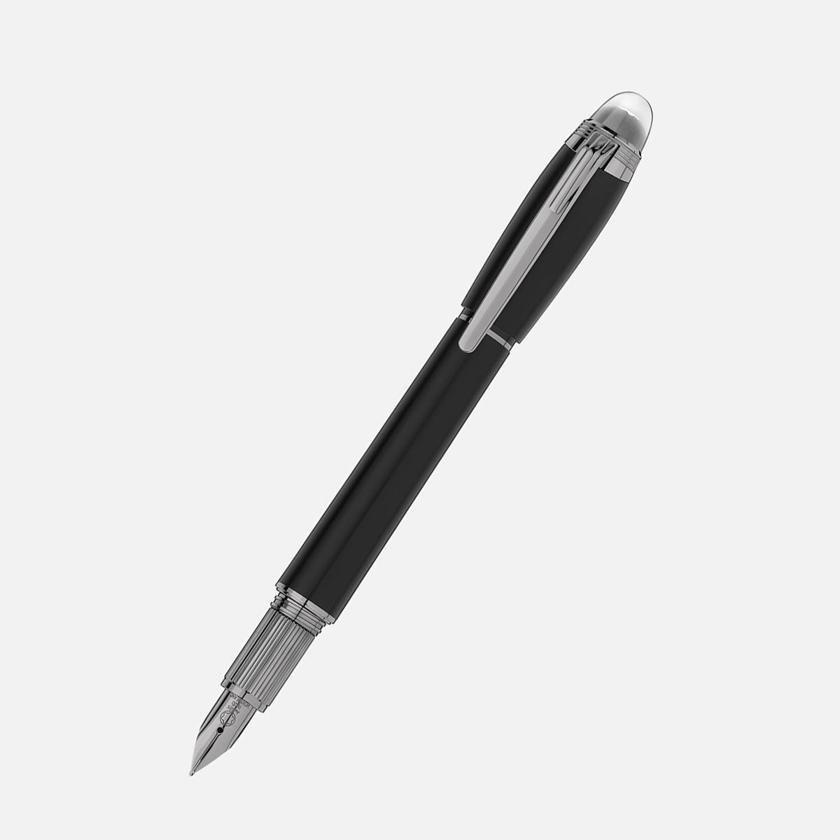 Montblanc StarWalker UltraBlack Precious Resin Fountain Pen – The