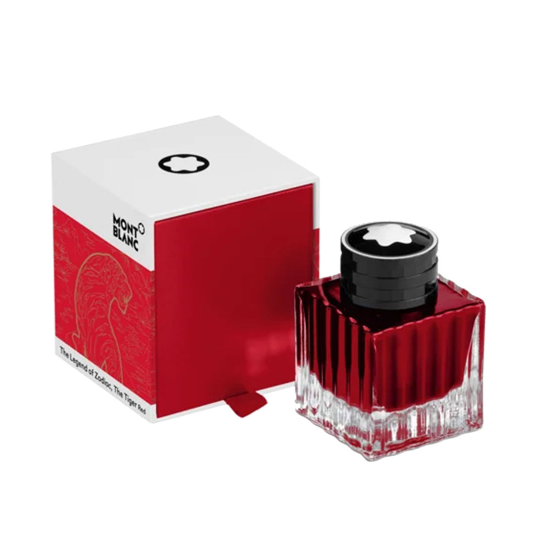 Montblanc Legend of Zodiacs The Tiger 50ml Ink Bottle - Red