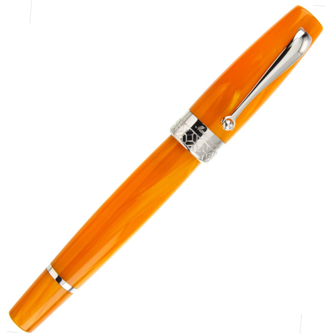 Montegrappa Miya 450 Fountain Pen - Orange Stub 1.1