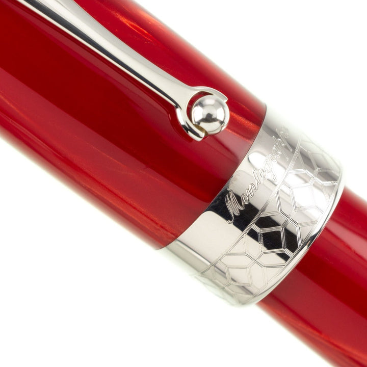 Montegrappa Miya 450 Fountain Pen - Red Stub 1.1