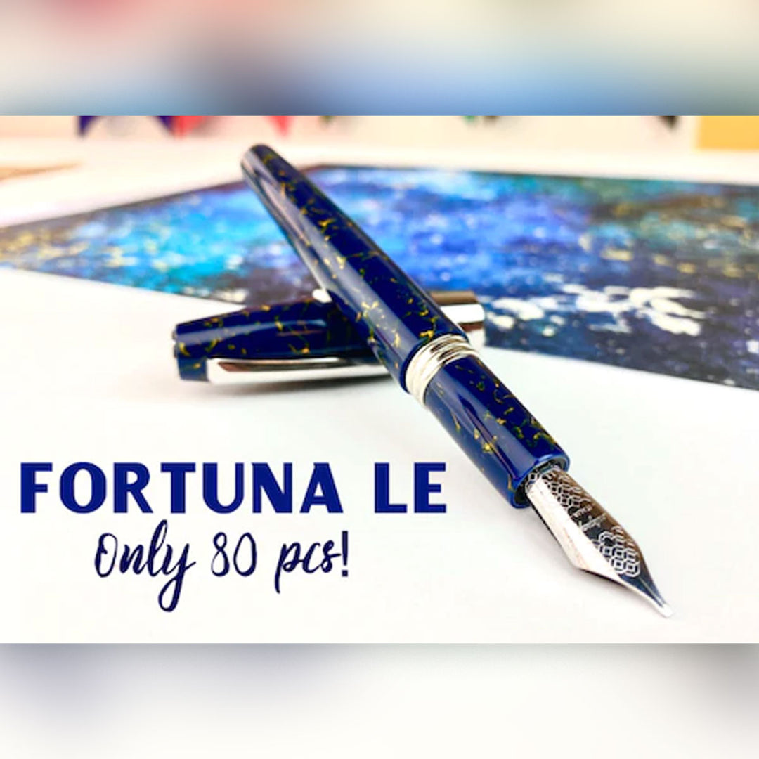 Montegrappa Fortuna Fountain Pen - Satellite LE