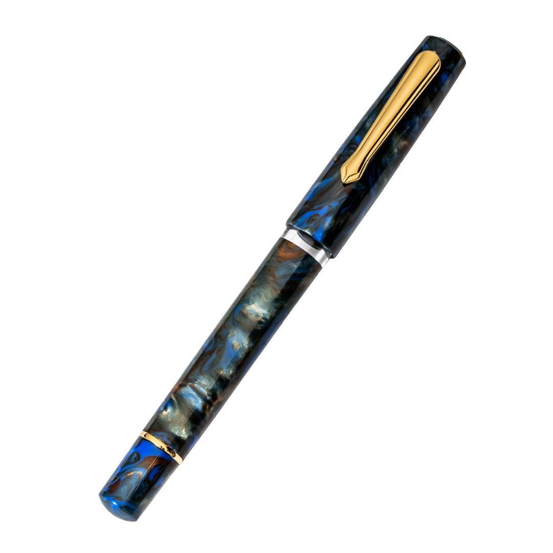 Nahvalur Schuylkill Fountain Pen - Porpita Navy