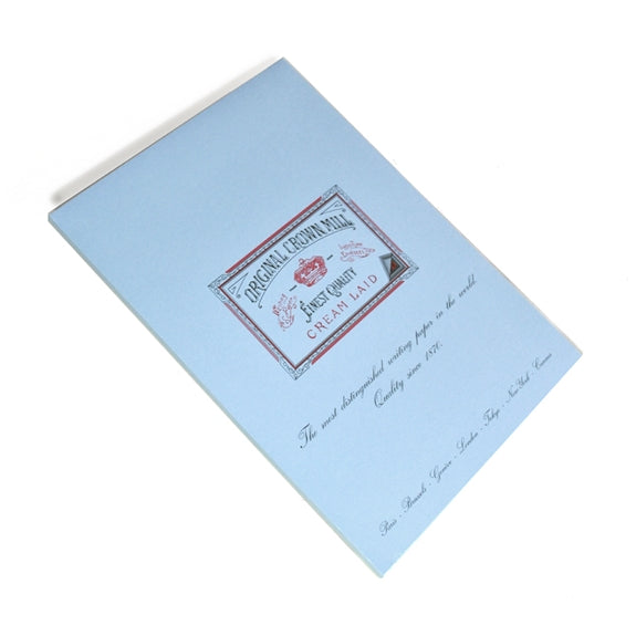 Crown Mill - 8.25" x 11.75" A4 Classic Laid 50 Sheet Writing Pad