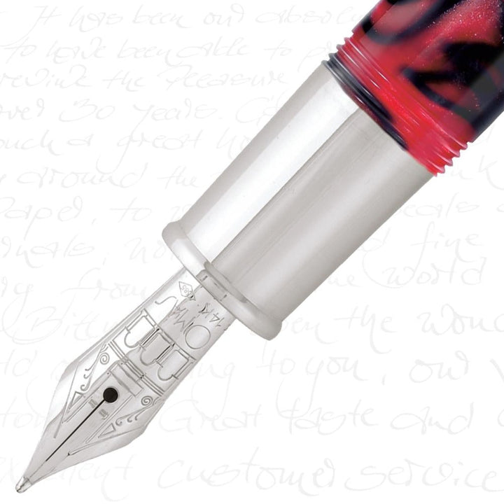 OMAS Bologna Red Fountain Pen